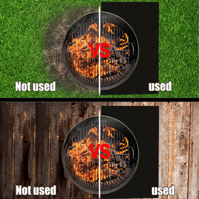 Reusable Under the Grill Protective Deck/Patio Mat