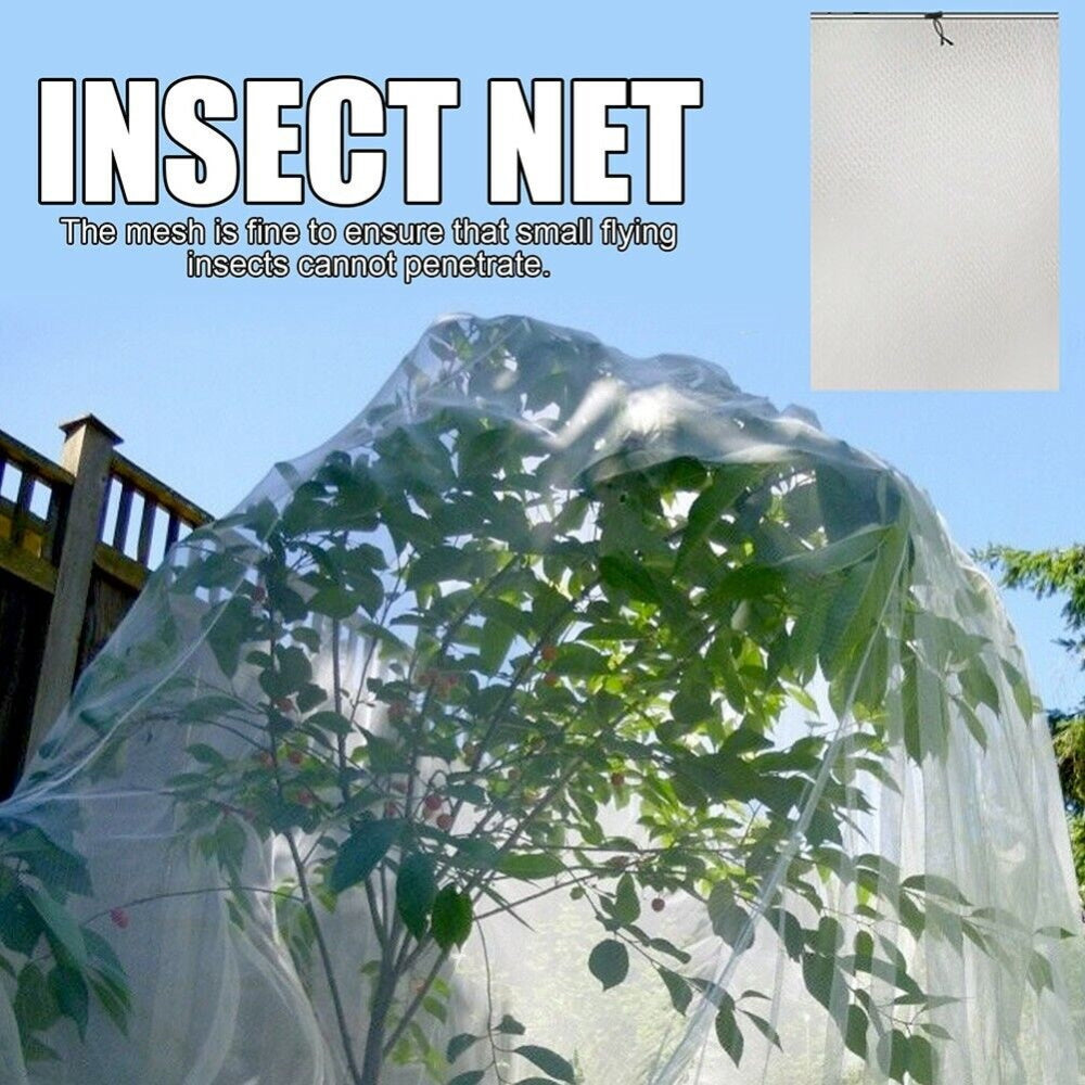 Garden Plant/Tree/Fruit Cover Bug Net Barrier Bag - Black