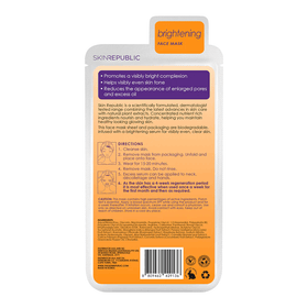 Skin Republic Niacinamide 2% Biodegradable Sheet Mask 25mL