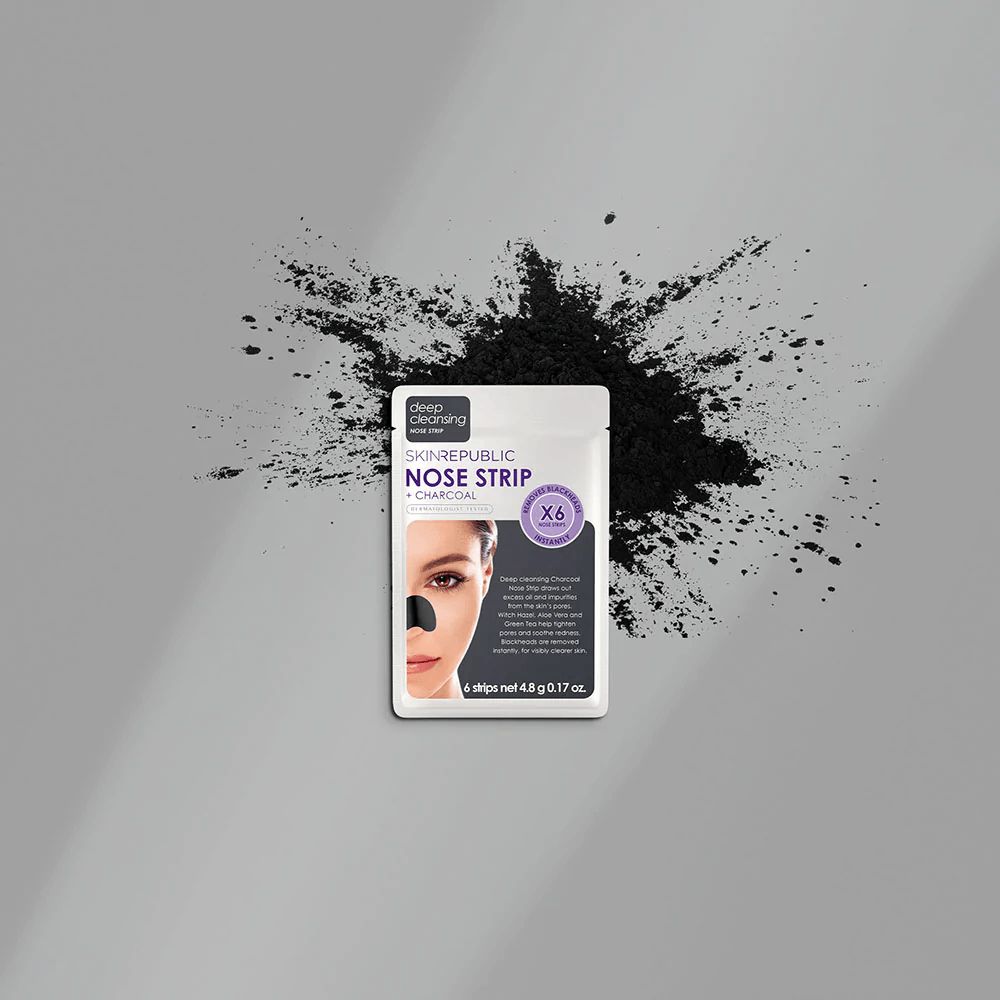 Skin Republic Charcoal Nose Strips 6's