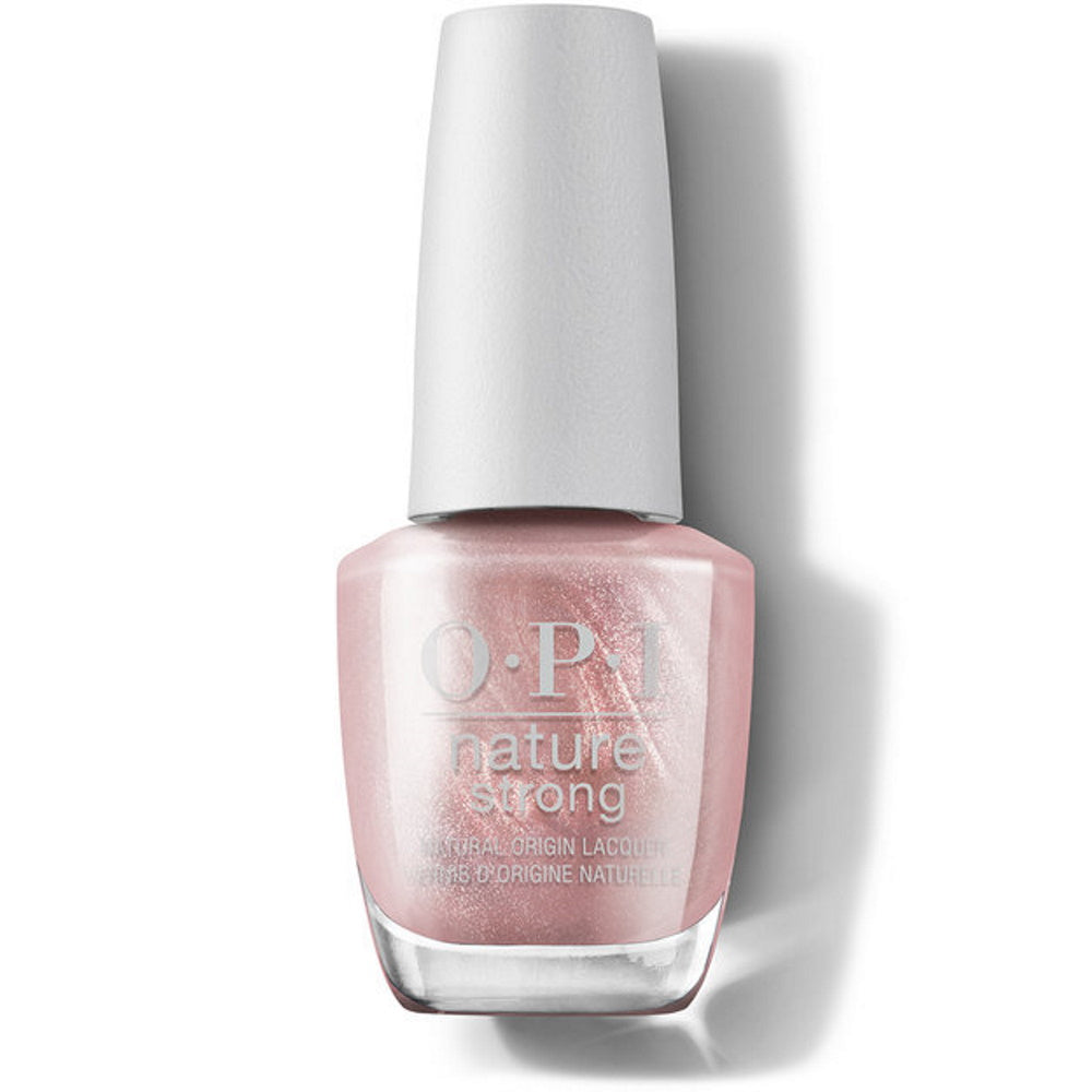 OPI Nature Strong Lacquer - Intentions are Rose Gold