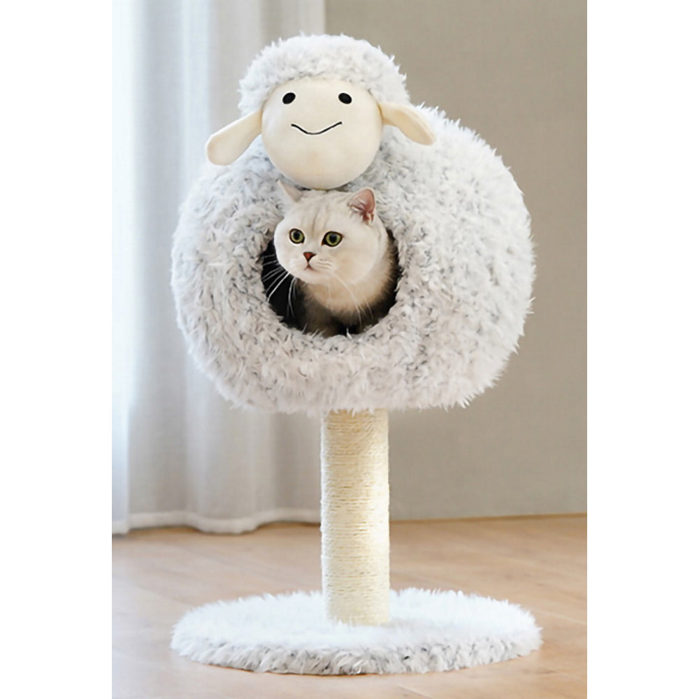 Cat Tunnel Play Tree House - Sheep