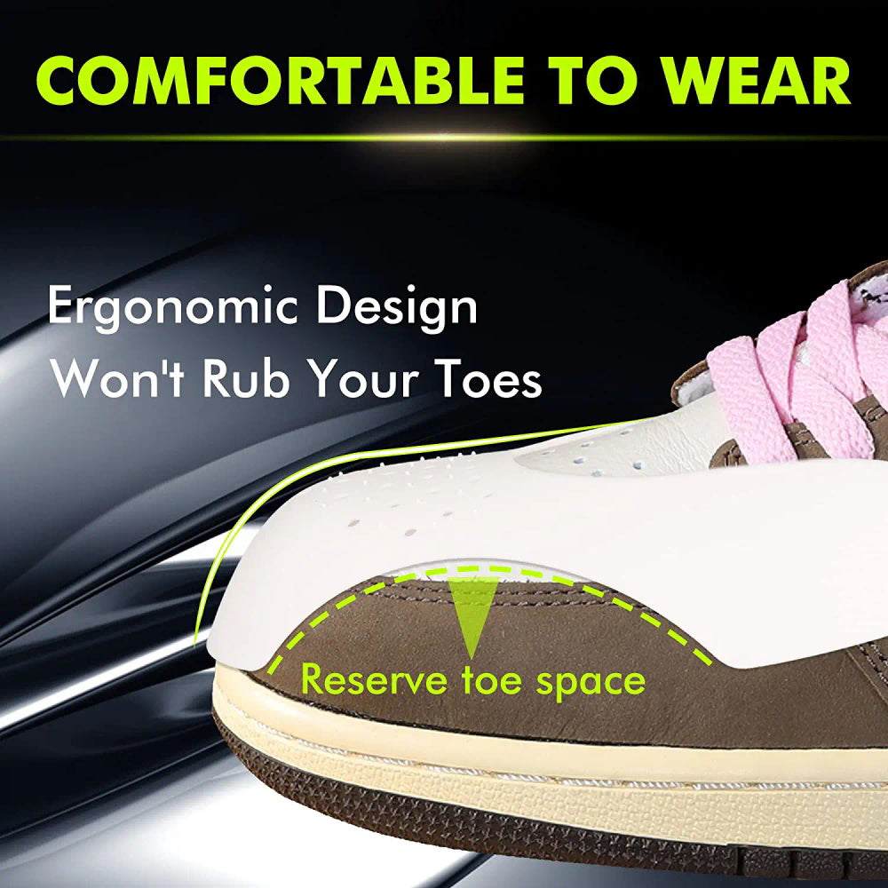 2-pair Anti-Wrinkle Shoe Sneaker Crease Protector (Men's Size: 40-45)
