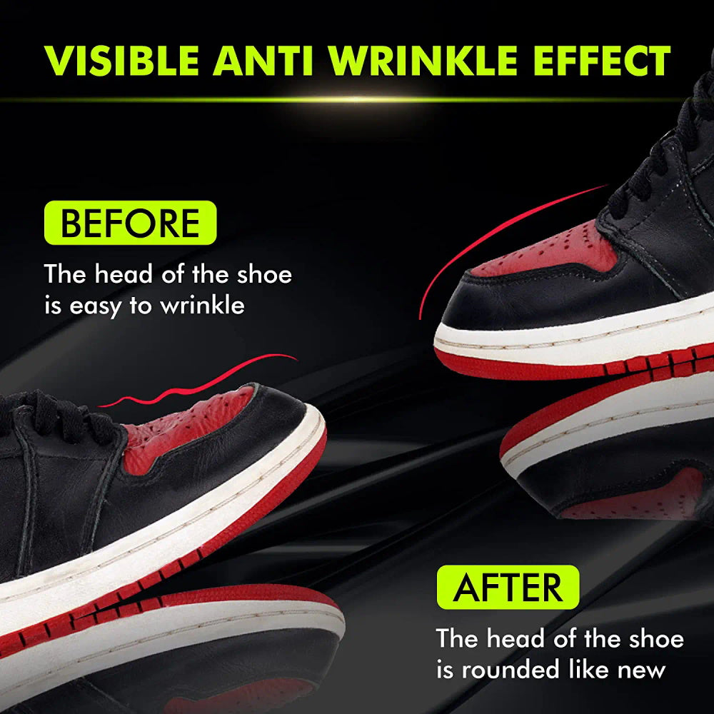 2-pair Anti-Wrinkle Shoe Sneaker Crease Protector (Men's Size: 40-45)