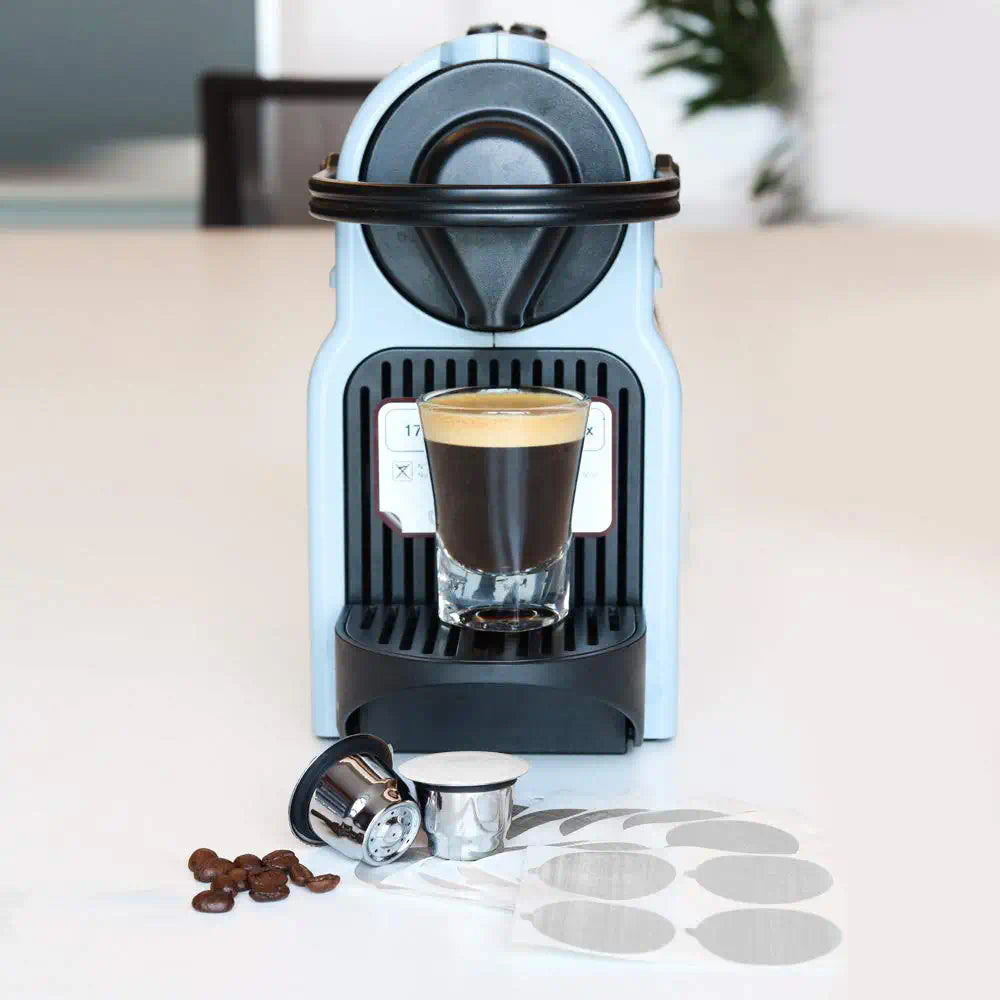 106pcs. Stainless Steel Refillable Coffee Capsules Cup for Nespresso