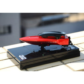RC Mini Racing Speed Boat - Red