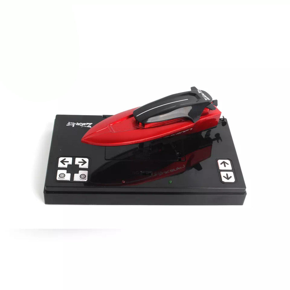 RC Mini Racing Speed Boat - Red