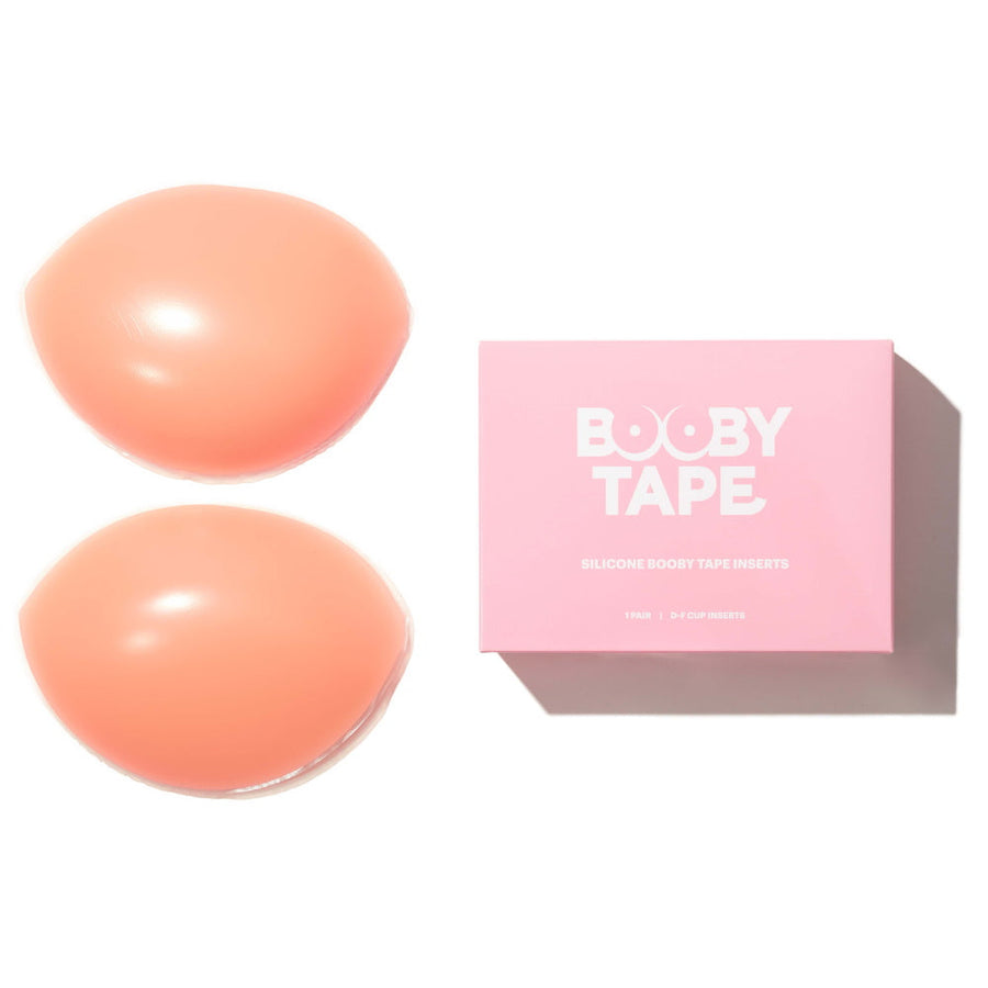 Booby Tape Silicone Booby Inserts  - 1 Pair (D to F)
