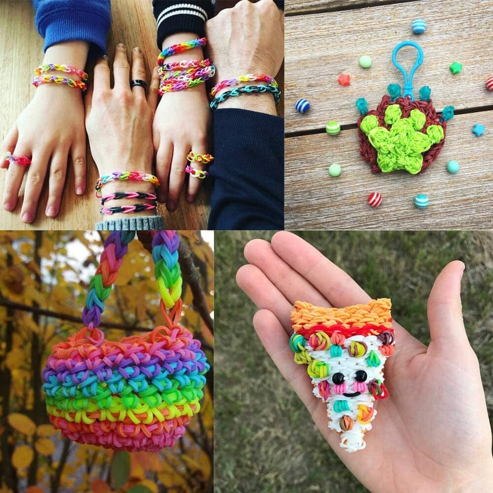 15000 pcs. Rubber Band Refill Bracelet Making Kit in 31 Colors