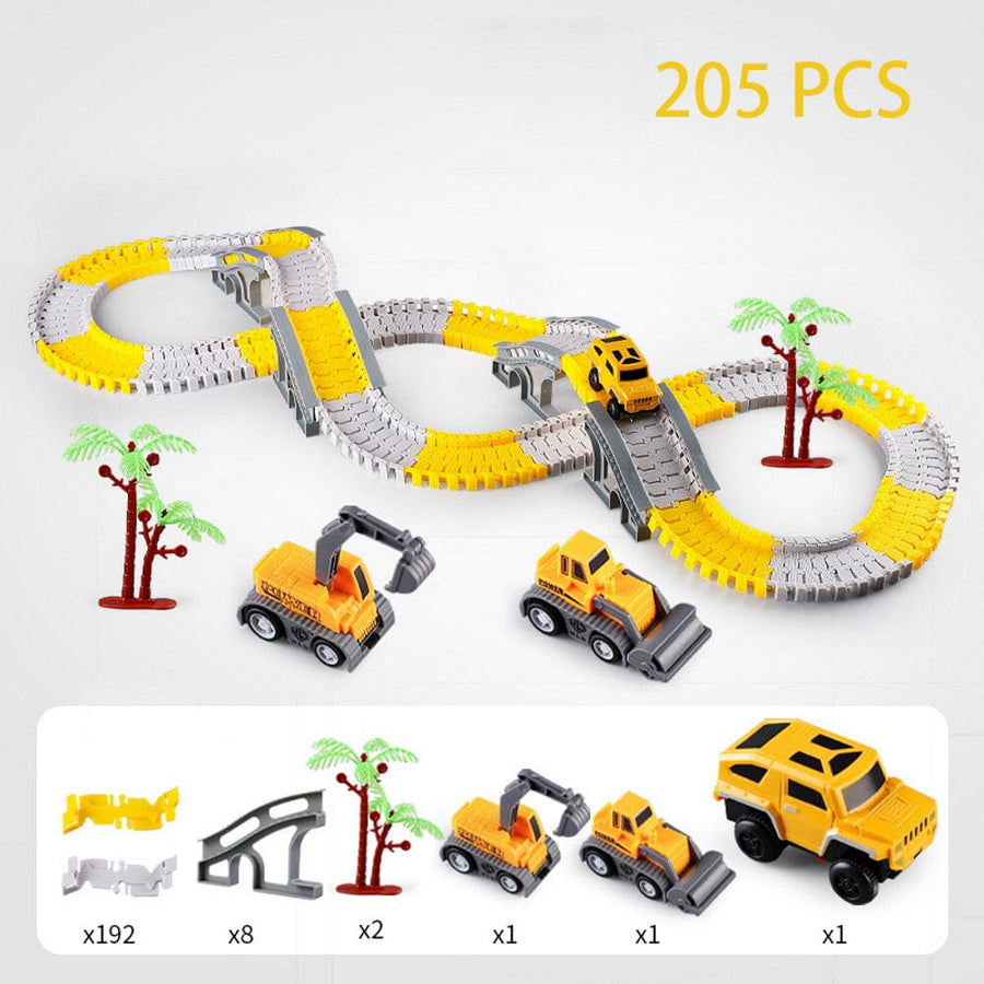 205 pcs. Kids Toys Construction Track Set