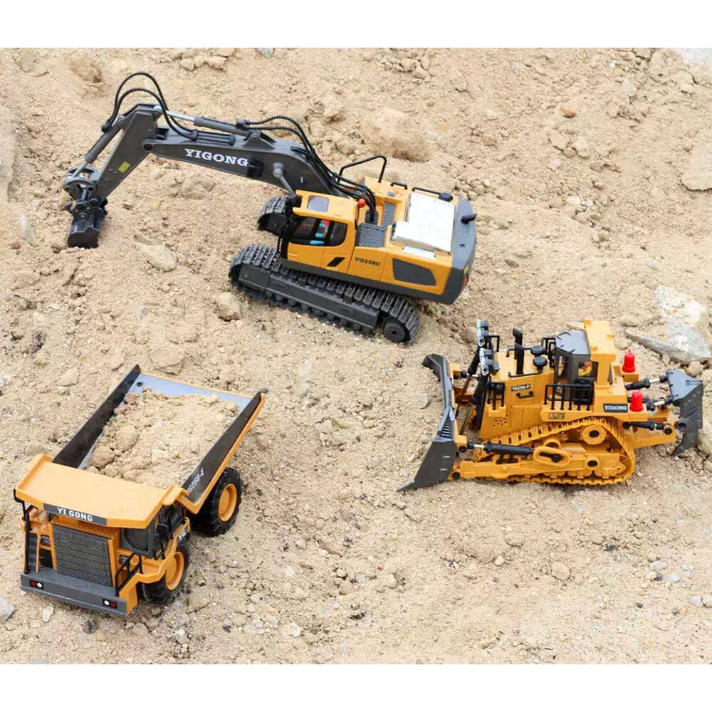 11 Channel Remote Control Excavator Toy