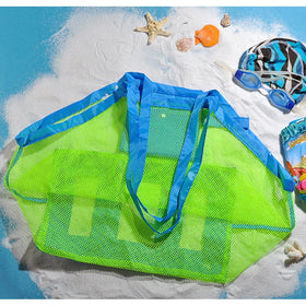 2pk Children Toy Storage Large Mesh Beach Bag