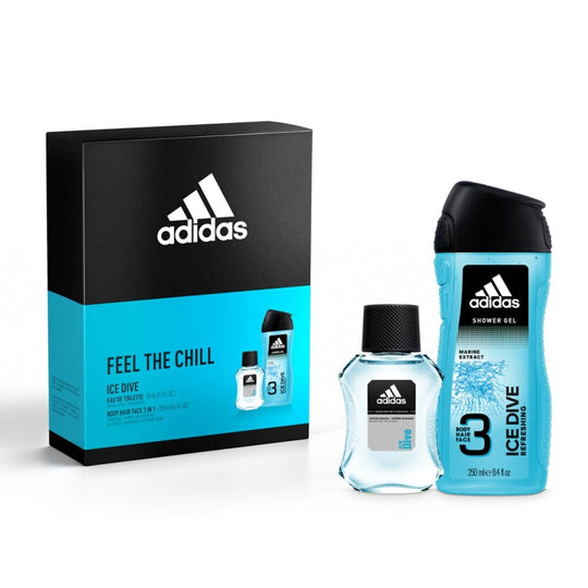 Adidas ICE DIVE 50mL EDT 2pc. Gift Set