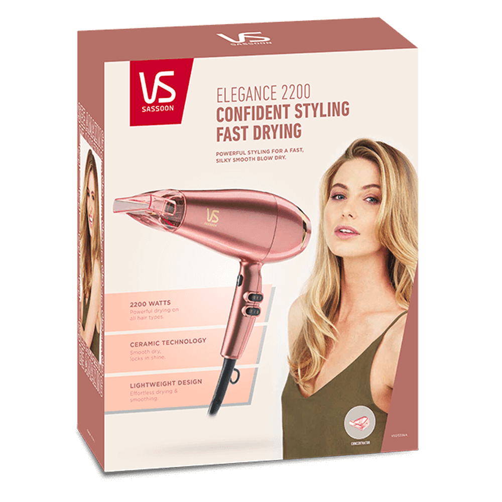Vs sassoon elegance sales straightener