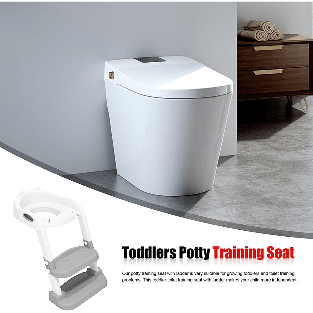 Stable Safe Potty-Training Seat with Ladder