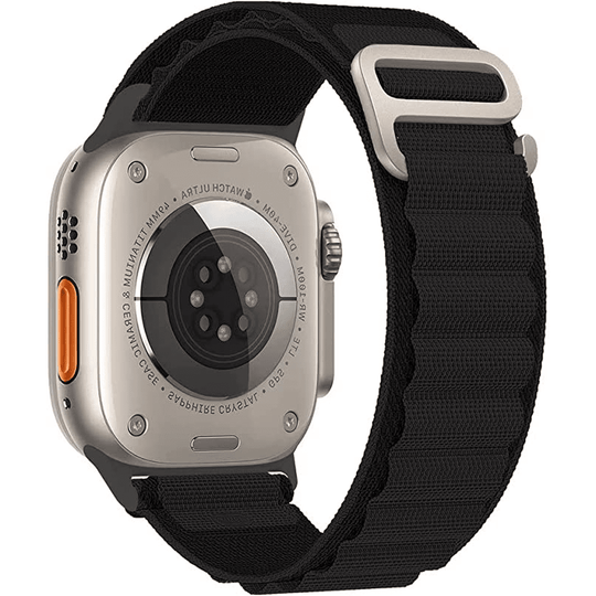 Alpine Band Strap Compatible with Apple Watch 41mm/40mm/38mm - Black