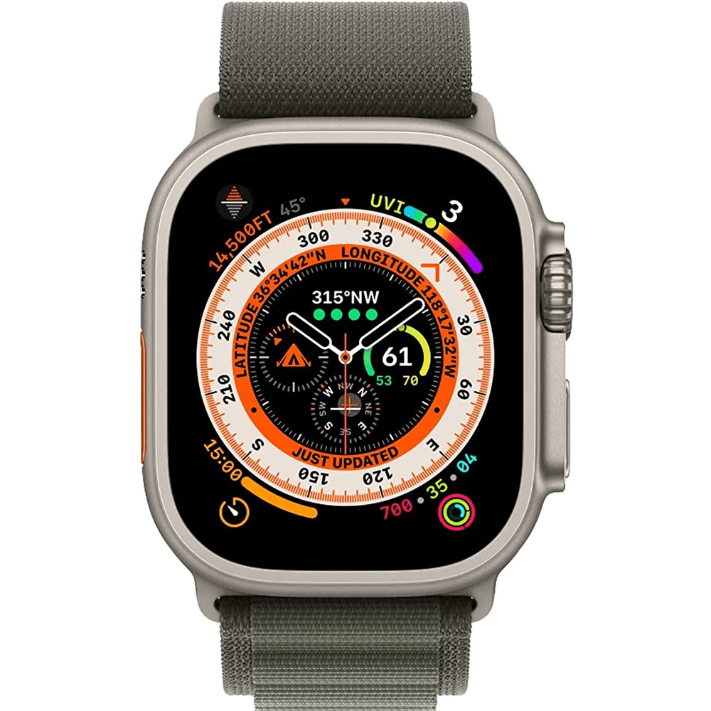 Alpine Band Strap Compatible with Apple Watch 42mm/44mm/45mm/49mm - Green
