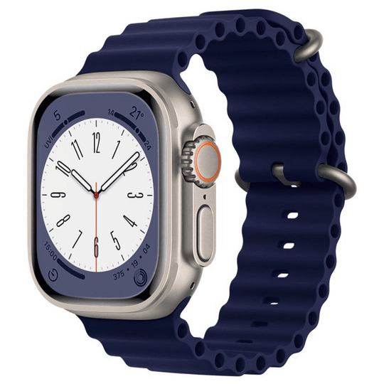 Ocean Band Strap Compatible with Apple Watch 41mm/40mm/38mm - Blue