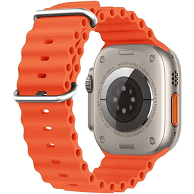 Ocean Band Strap Compatible with Apple Watch 41mm/40mm/38mm - Orange