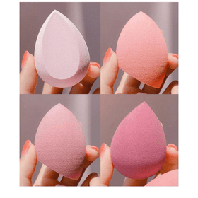 8 pcs. Makeup Puff Sponge Set - Pink