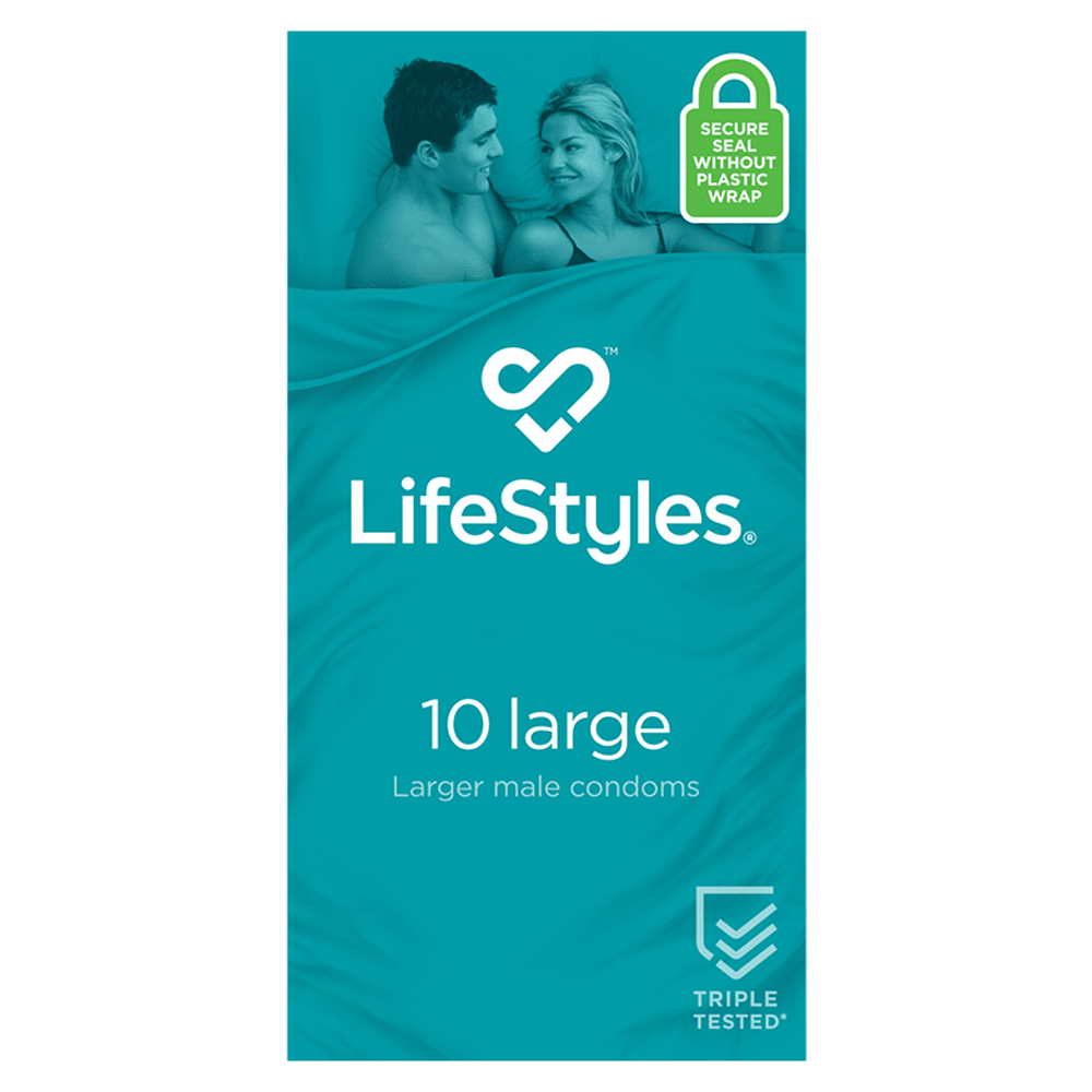 LifeStyles 10pk Large Condoms