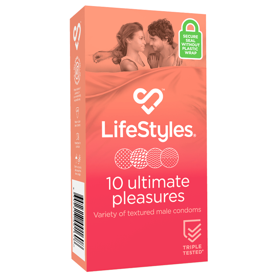 LifeStyles 10pk Ultimate Pleasure Condoms