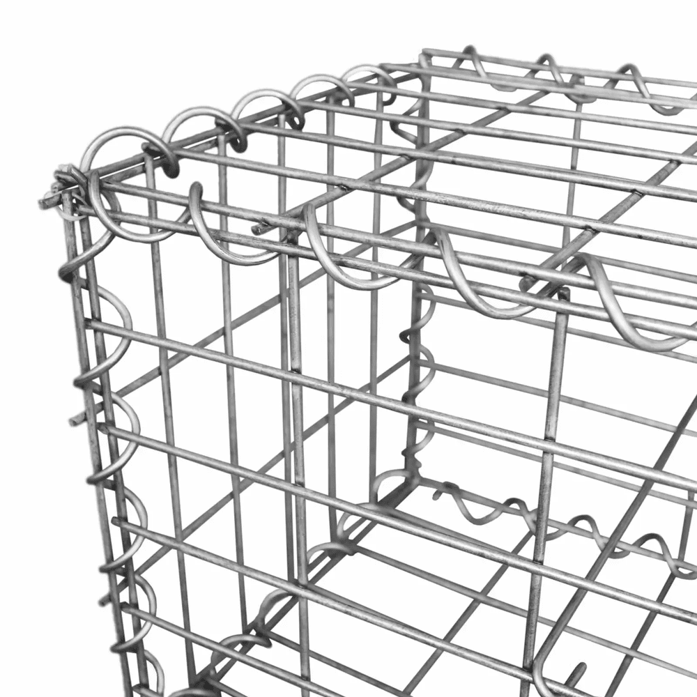 Gabion Baskets Garden Mesh Cages Wire Stone