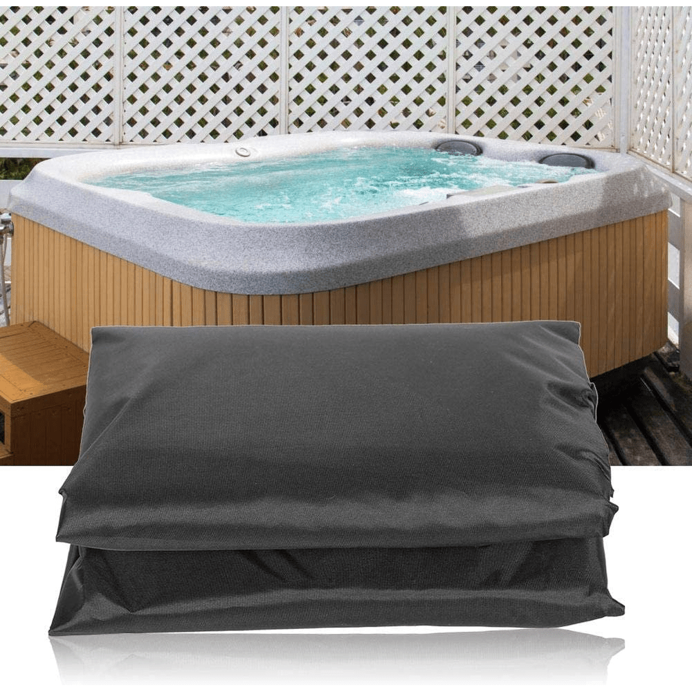 Outdoor Square Hot Tub Cover/Protector - 231 x 231 cm