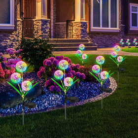 36 LED Solar Dandelion Garden Lights Decorative