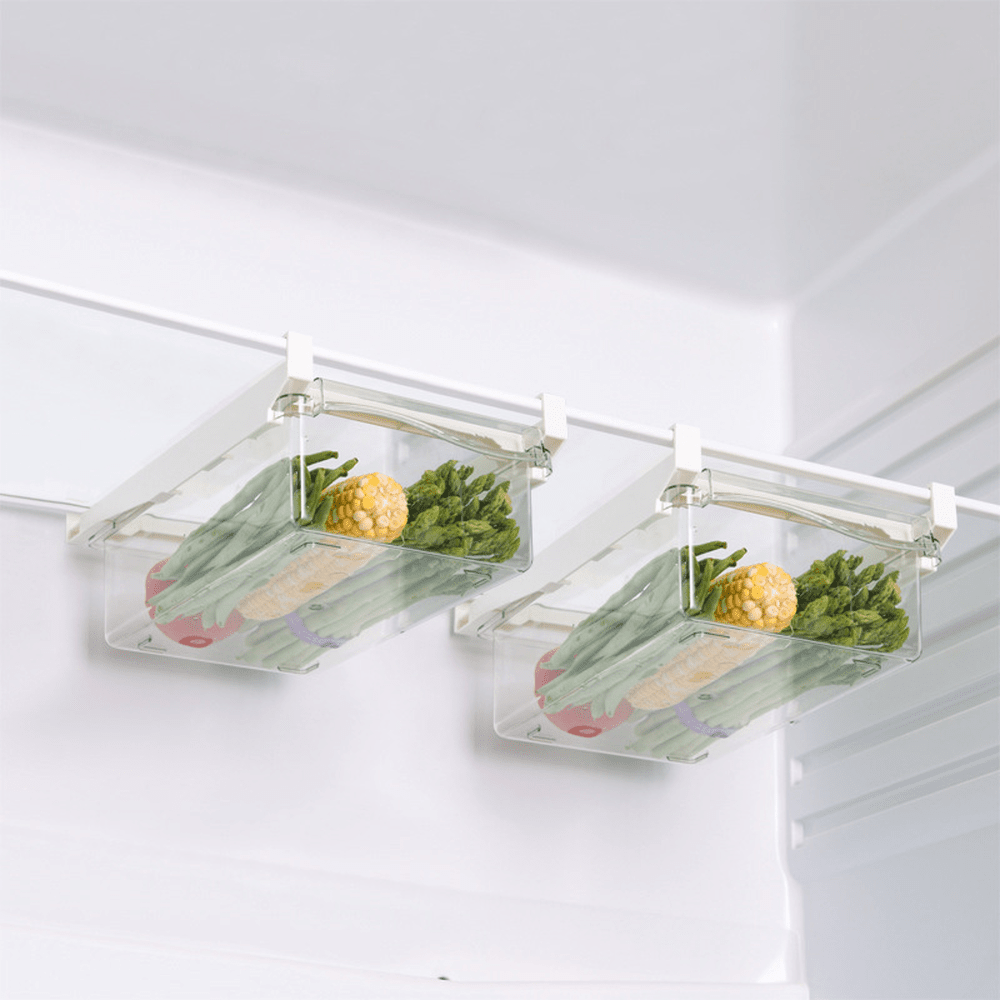 Pull-Out Refrigerator Storage Drawers