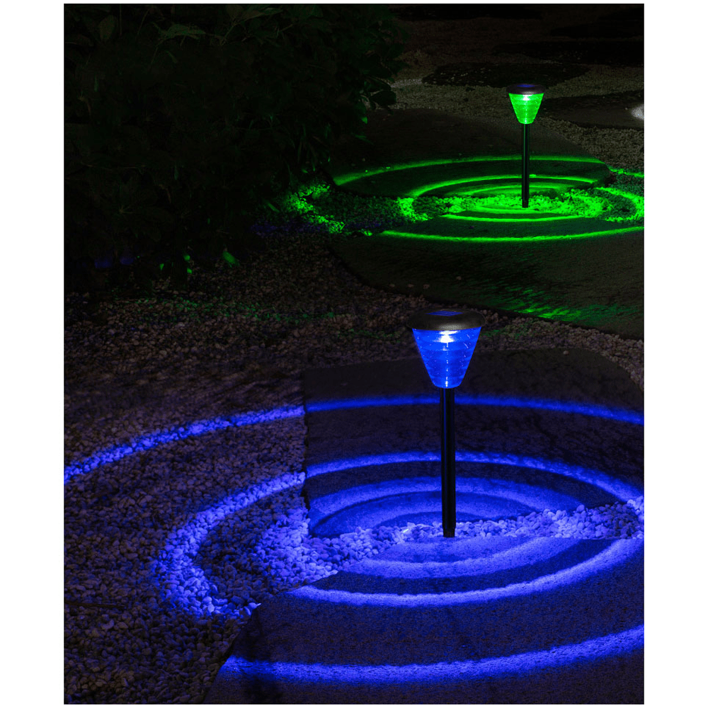 Solar Outdoor Garden Color Changing Light - Warm White