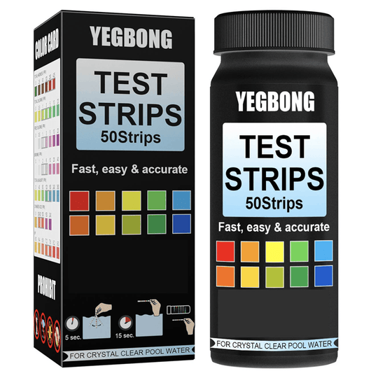 3in1 Swimming Pool & Spa Water Test Strips - 50 Strips