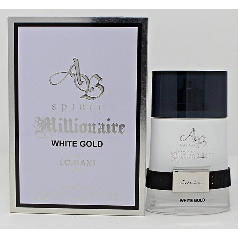AB Spirit Millionaire White Gold by Lomani 100mL EDP Spray