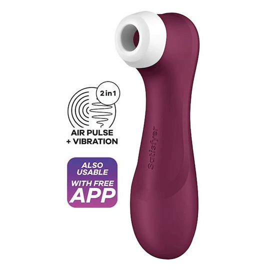 Satisfyer Pro 2 Generation 3 Connect App Liquid Air Technology - Assorted Colours
