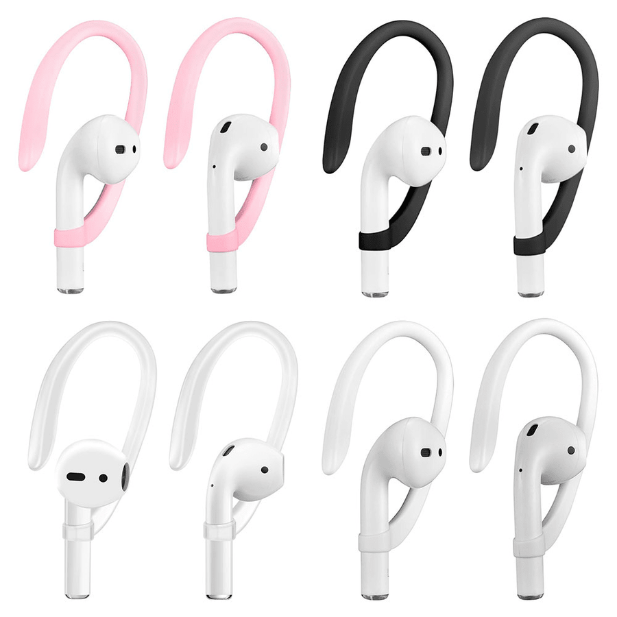 4pk Anti-Slip Sports Ear Hooks Compatible with AirPods