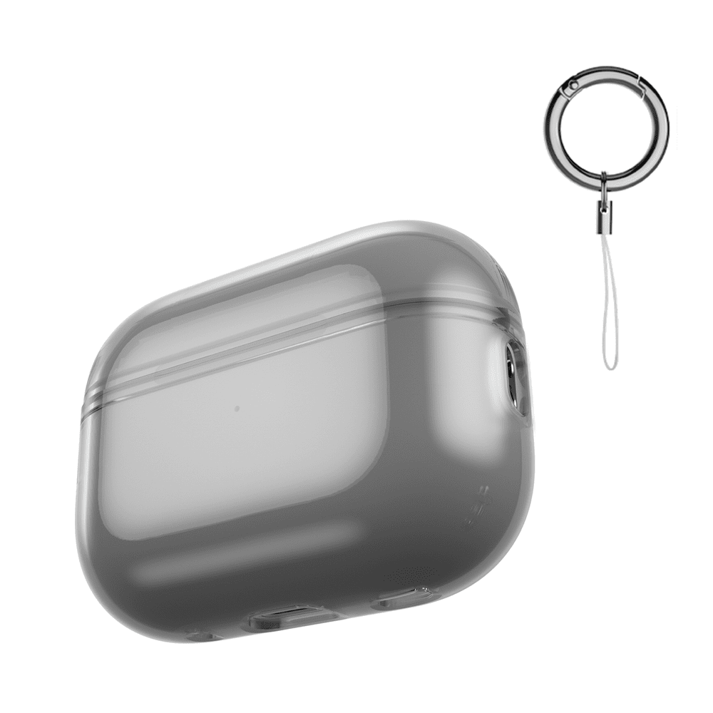 3pk Compatible Airpods Pro2 Case - Clear/Clear Black/Clear Blue