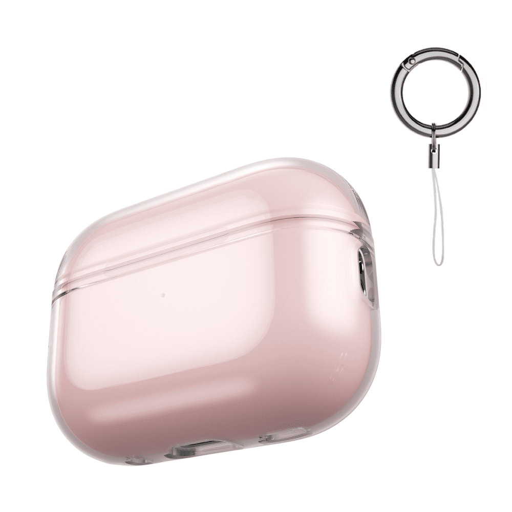 3pk Compatible Airpods Pro2 Case - Clear/Clear Black/Clear Pink