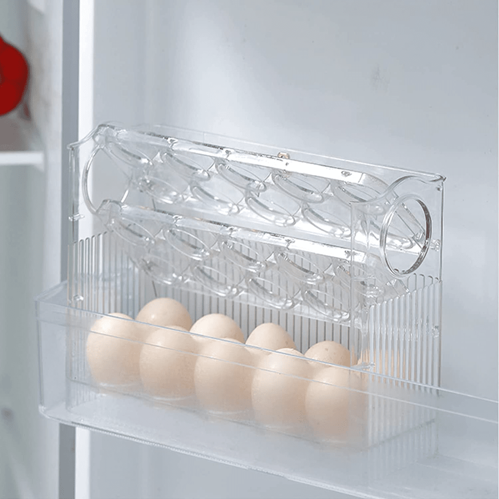 30 Eggs Holder for Refrigerator - Flip Design