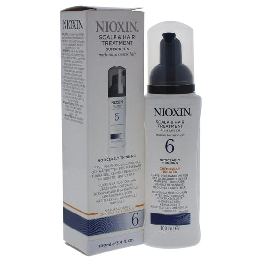 NIOXIN System 6 Scalp & Hair Treatment Medium to Coarse Hair 100mL