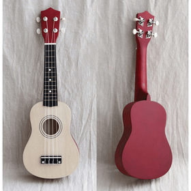21" Ukulele Basswood Acoustic Mini Guitar - Natural