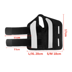 Carpal Tunnel Wrist Brace Support with Metal Stabilizer - Left (L/XL)