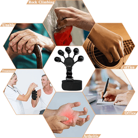 3 Resistant Level Finger Exerciser Finger Strengthener