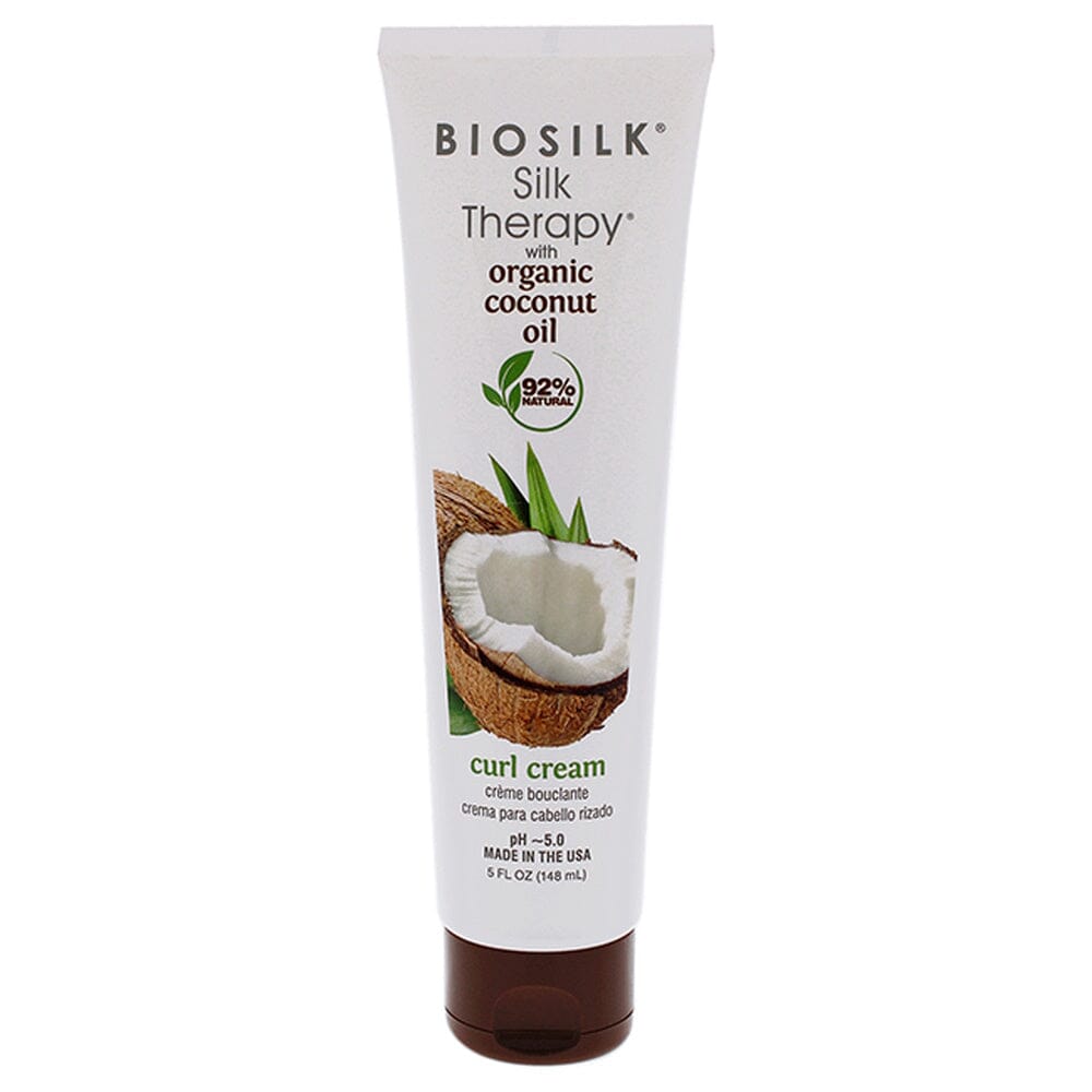 BIOSILK Silk Therapy with Organic Coconut Oil Curl Cream 148mL