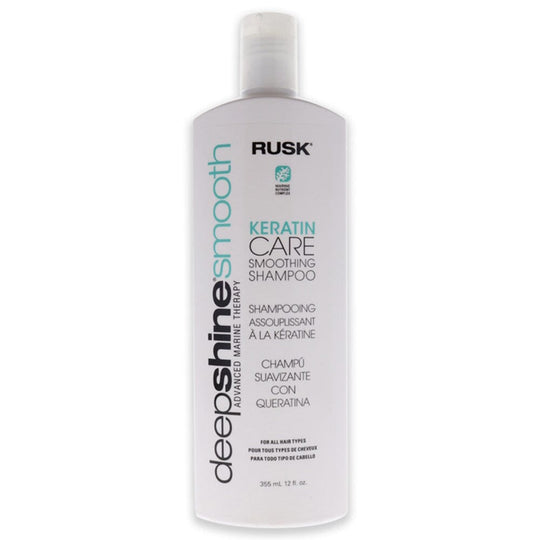 RUSK DeepShine Smooth Keratin Care Shampoo 355mL