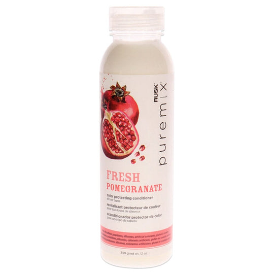 RUSK Puremix Fresh Pomegranate Color Protecting Conditioner