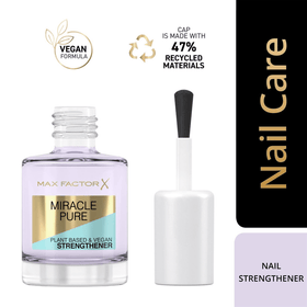 Max Factor MIRACLE PURE Nail Care - Plant Based & Vegan Strengthener