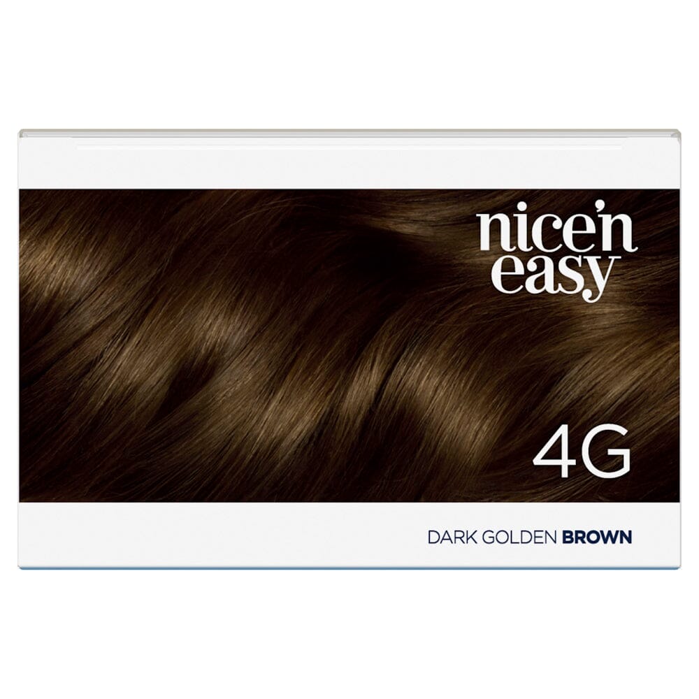 CLAIROL nice'n easy PERMANENT Hair Colour - 4G Dark Golden Brown