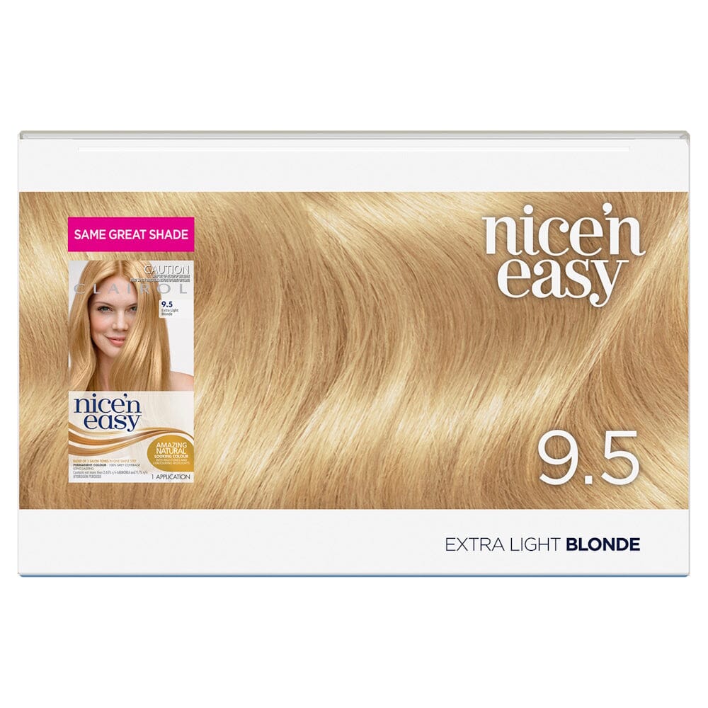 CLAIROL nice'n easy PERMANENT Hair Colour - 9.5 Extra Light Blonde