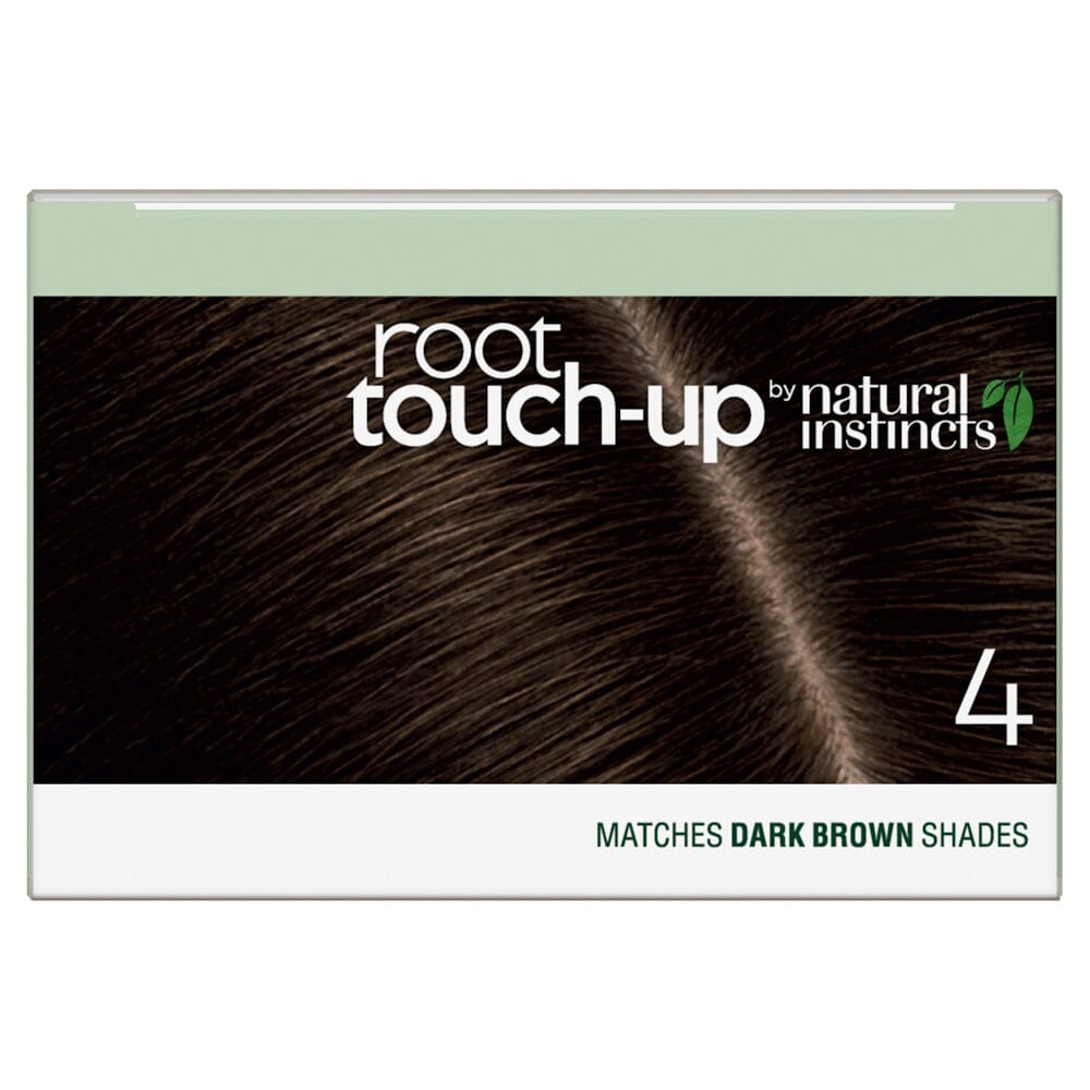 CLAIROL Natural Instincts root touch-up PERMANENT Hair Colour - 4 Dark Brown
