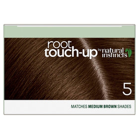 CLAIROL Natural Instincts root touch-up PERMANENT Hair Colour - 5 Medium Brown